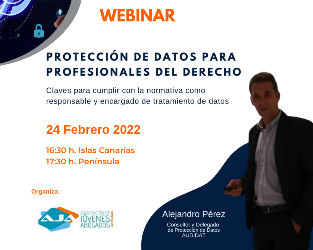 WEBINAR proteccion datos y abogados