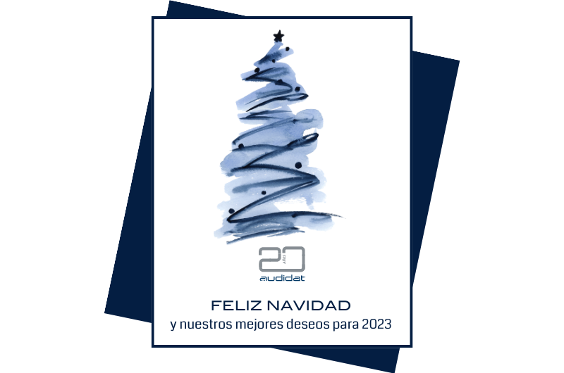 Audidat le desea Feliz Navidad